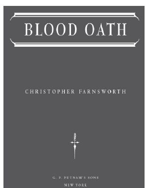 [Nathaniel Cade 01] • Blood Oath · the President's Vampire